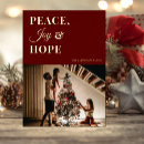 Search for peace joy and hope seasonal cards Script