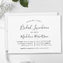 Search for lunch bridal shower invitations Minimalist
