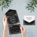Search for neon wedding invitations Black and white