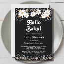 Search for black daisy invitations Floral