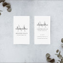 Search for monogram chubby business cards Modern