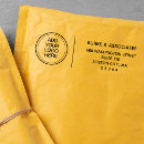 Search for return address business stamps Modern minimalist clean simple