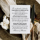 Search for welcome note for guests wedding stationery Black and white