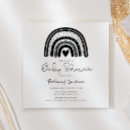 Search for white cloud square invitations Modern