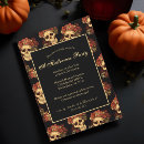 Search for red halloween invitations Gothic