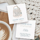 Search for artisan business cards Social media