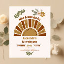Search for wild and onederful birthday invitations Girl