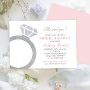 Search for pink diamond invitations Modern