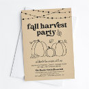 Search for fall harvest party invitations Pumpkin carving party