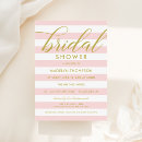 Search for gold striped invitation invitations Bride