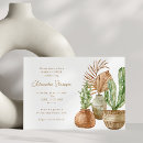 Search for watercolor cactus invitations Colourful