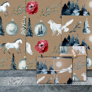 Search for white owl wrapping paper Blue