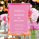 Search for fuschia wedding invitations Colourful