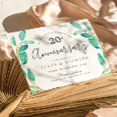 Search for 20th anniversary party invitations Simple