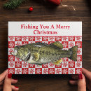 Search for bass fishing christmas cards Funny