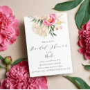 Search for peony bridal shower invitations Typography
