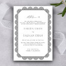 Search for lace border wedding invitations Traditional