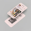 Search for manicure business cards Qr code