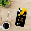 Search for honey bee iphone cases black