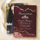 Search for photo quinceanera invitations Modern