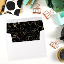Search for black lined envelopes Chic