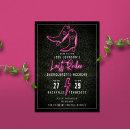 Search for pink cowboy boot invitations Last rodeo