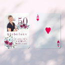 Search for 50 years playing cards 50 and fabulous