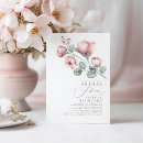 Search for dusty rose bridal shower invitations Floral rustic country watercolor