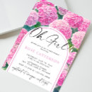 Search for pink hydrangea invitations Flowers