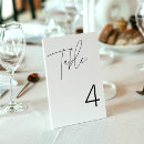 Search for baby shower table cards Elegant table number