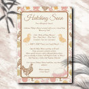 Search for chicken baby shower invitations Floral