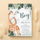 Search for oh baby boy shower invitations Safari