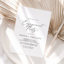 Search for black and white dinner party invitations For her