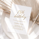 Search for modern eighteen birthday invitations Simple eighteenth birthday