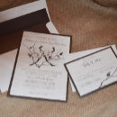 Search for birch wood wedding invitations Deer
