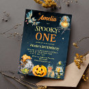 Search for spooky one invitations Black cat