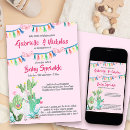 Search for alpacas invitations Pink