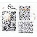 Search for black and white floral wrapping paper Garden