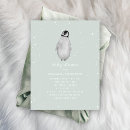 Search for penguin baby boy shower invitations Animal