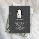 Search for penguin baby shower invitations Animal