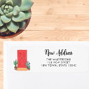 Search for door return address labels Modern