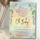 Search for cute sloth invitations Animal
