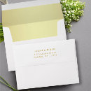 Search for gold foil envelopes Return address