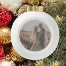 Search for photo ceramic ball christmas tree decorations Just married