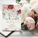 Search for burgundy bridal shower invitations Pink