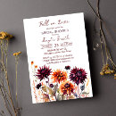 Search for dahlia invitations Autumn
