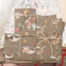 Search for bunny christmas wrapping paper Animals