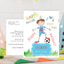 Search for coloured balls invitations For kids