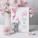 Search for grey baby shower invitations Pink and grey