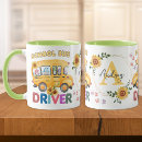 Search for yellow bus mugs Back to school